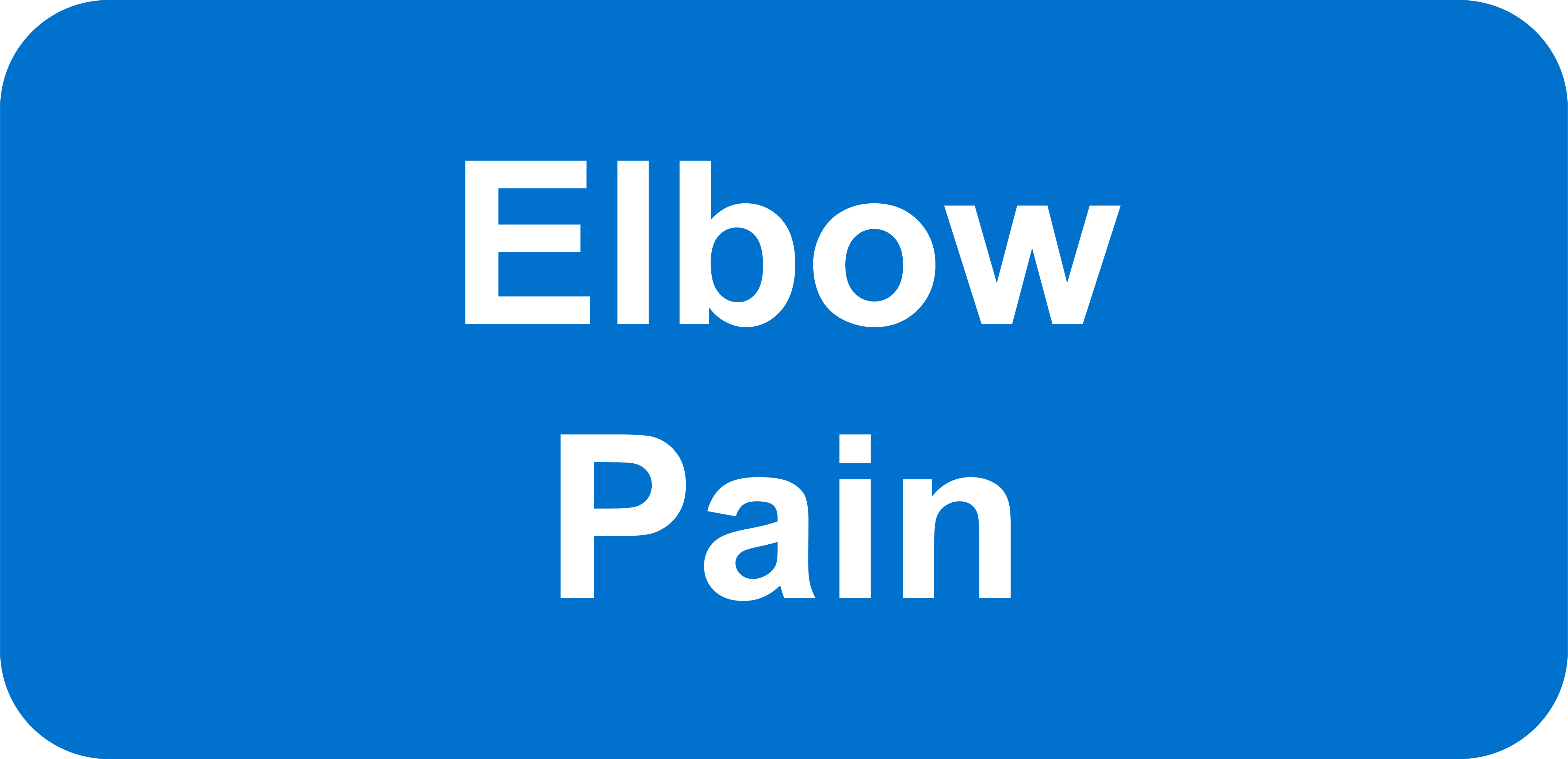 Elbow Pain