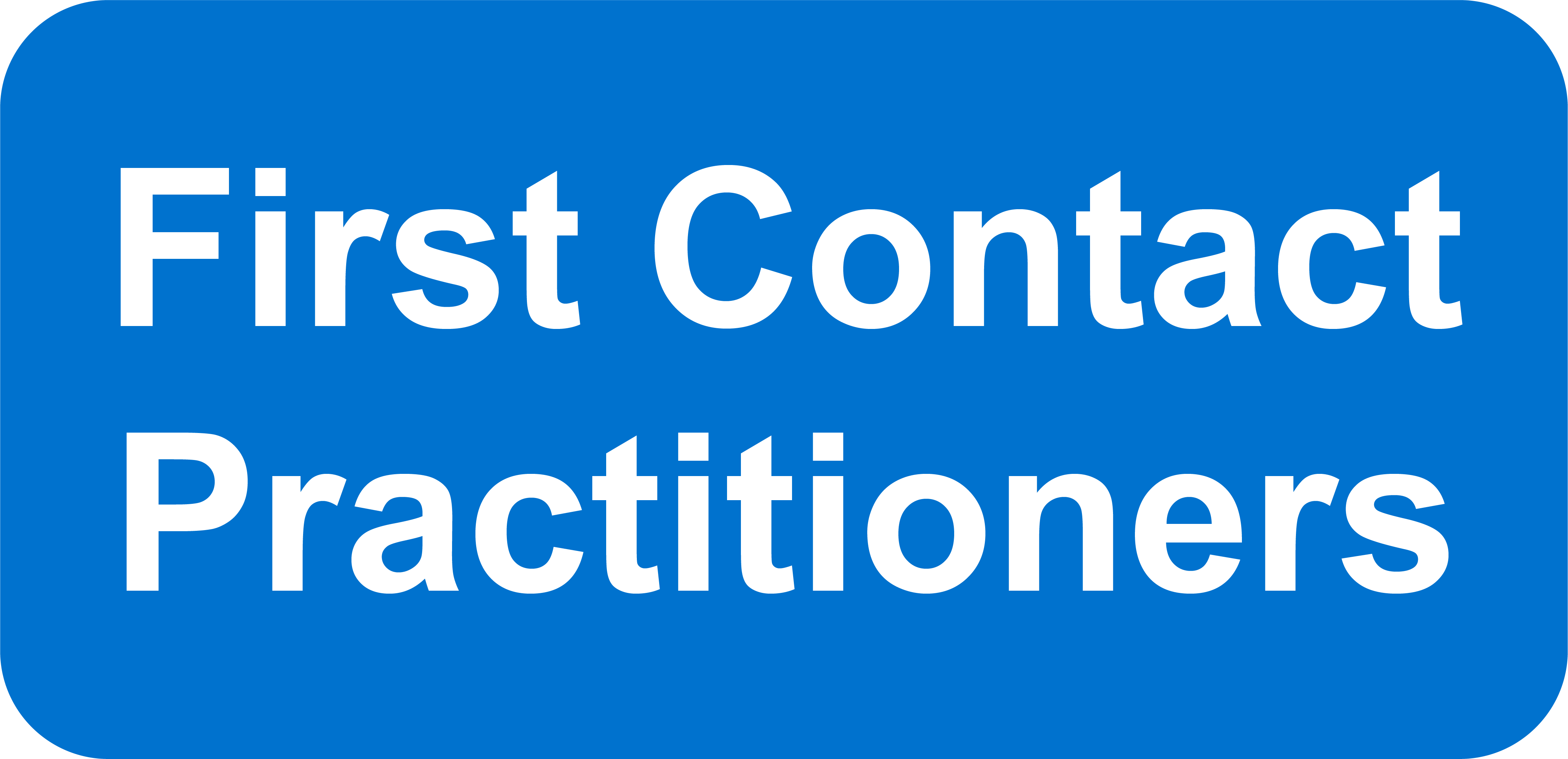 First Contact Practitioners