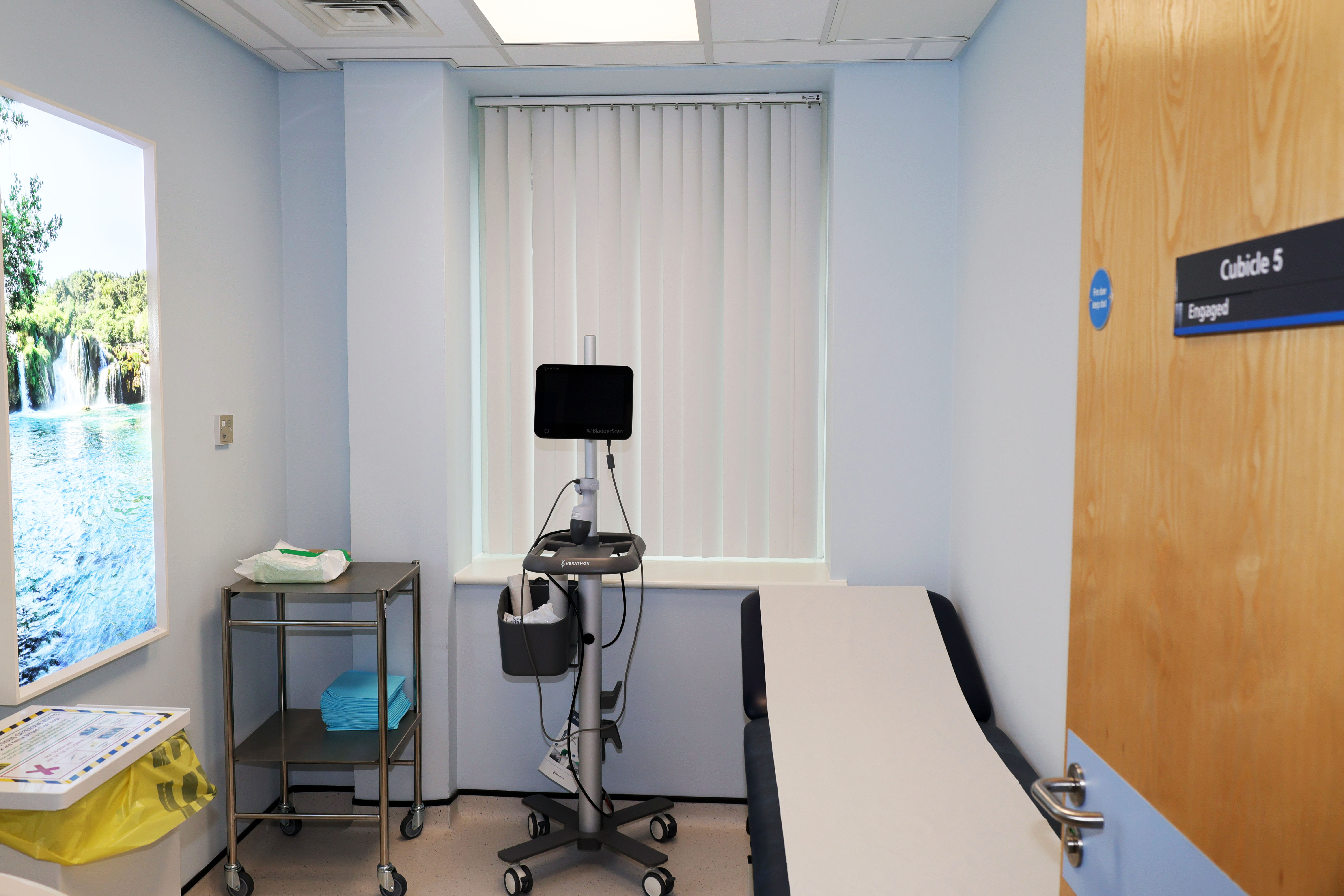 Photo of new clinic room