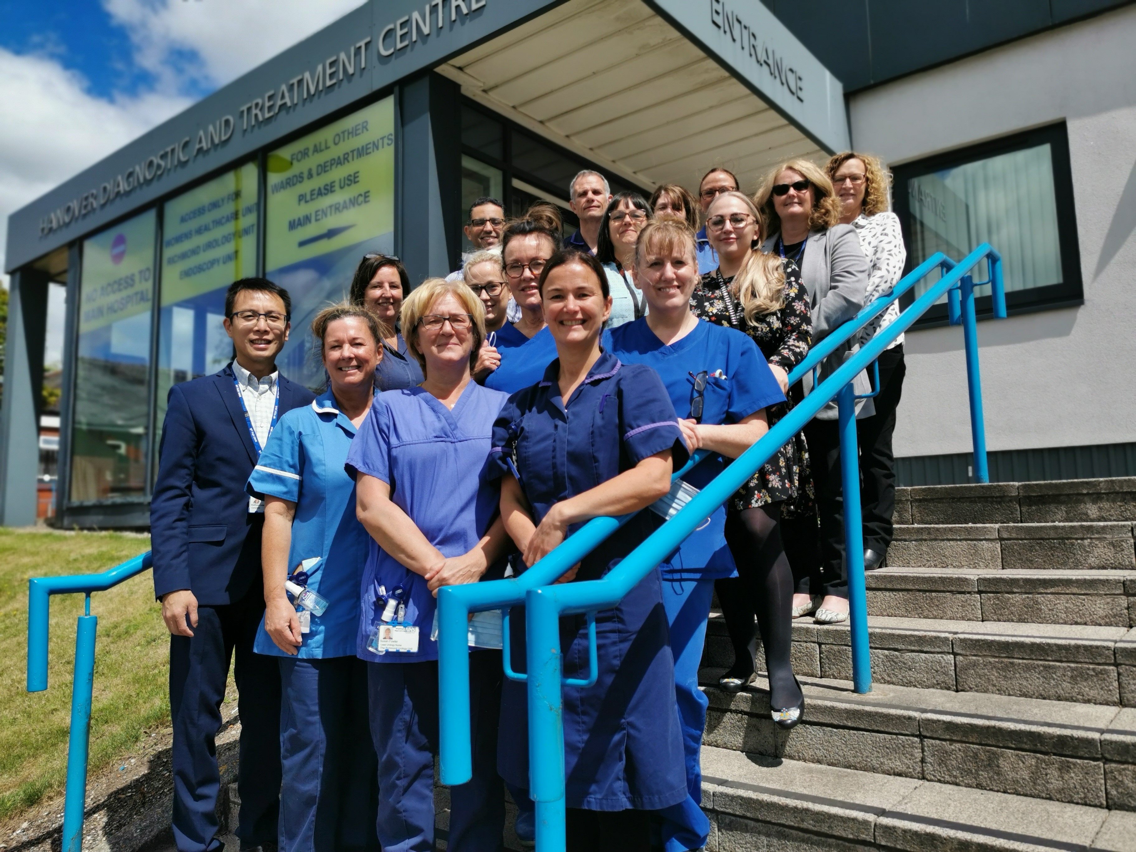 Wrightington, Wigan and Leigh Teaching Hospitals NHS Foundation Trust Urology Team at Leigh Infirmary